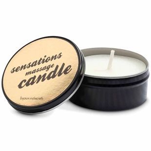 Массажная свеча Bijoux Indiscrets Scented Massage Candle (70 г), жасмин-роза SO7825 фото