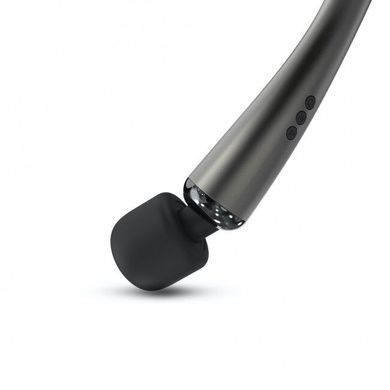 Потужний вібромасажер Dorcel Megawand Chrome Silver який перезаряджається, 160 режимів SO5529 фото