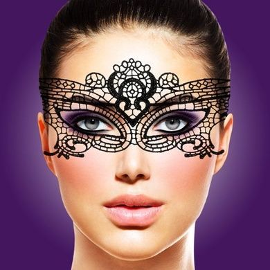 Ажурная маска на лицо RIANNE S - Masque III с лентами-завязками SO3859 фото
