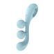 Универсальный вибратор Satisfyer Tri Ball 2, 3 мотора, гнется SO7784 фото 1