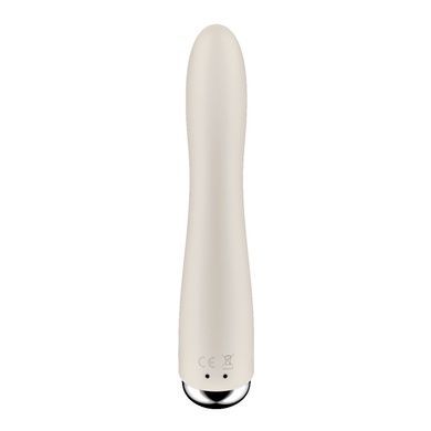 Вібратор точки G з обертанням Satisfyer Spinning Vibe 1 Beige, 2 мотори SX0560 фото