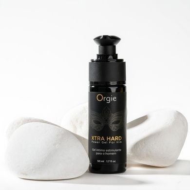 Гель для стимуляції члена Orgie Xtra Hard Power Gel For Him, 50 мл, розігріває, підсилює ерекцію SX1565 фото