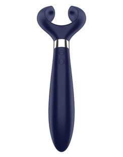 Вибратор для пар Satisfyer Endless Fun Blue, три мотора, многофункциональный SO6992 фото