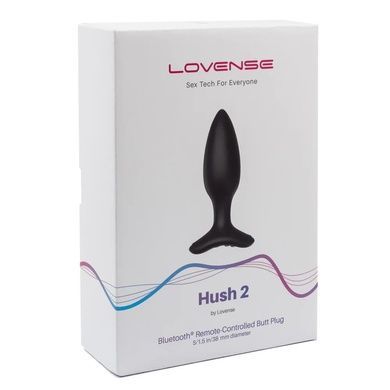 Анальна смарт вібропробка Lovense Hush 2, розмір S SO6350 фото