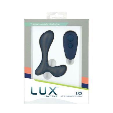 Масажер простати Lux Active &ndash; LX3 Vibrating Anal Trainer, пульт ДК SO6836 фото