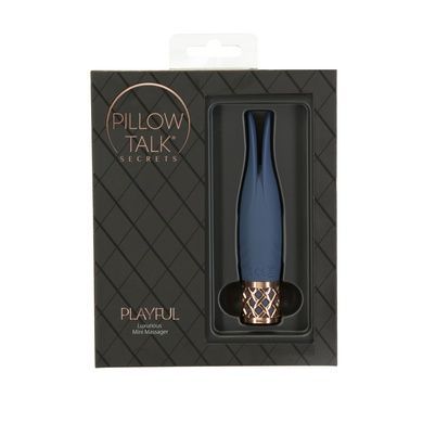 Вібратор Pillow Talk Secrets - Playful - Clitoral Vibrator - BLUE SO8245 фото