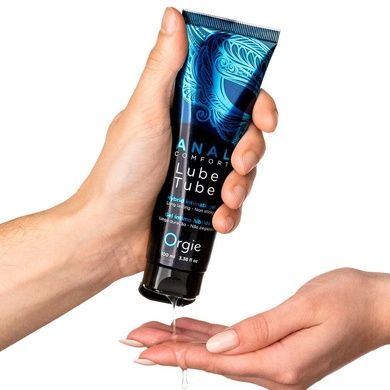 Анальная смазка Orgie Lube Tube Anal Comfort, 100 мл, водная основа, имитация силикона SX1509 фото