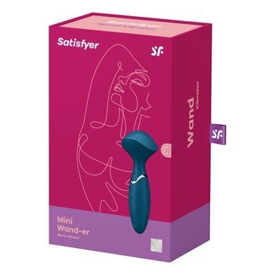 Вибромассажер Satisfyer Mini Wand-er Blue SO7794 фото