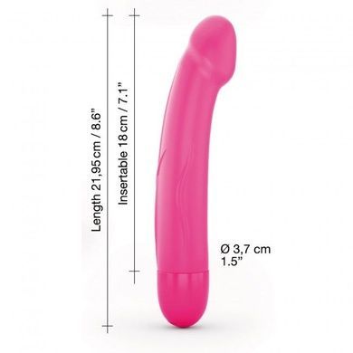 Вибратор Dorcel Real Vibration M Magenta 2.0, диам 3,7см, перезаряжаемый, для точки G SO3571 фото