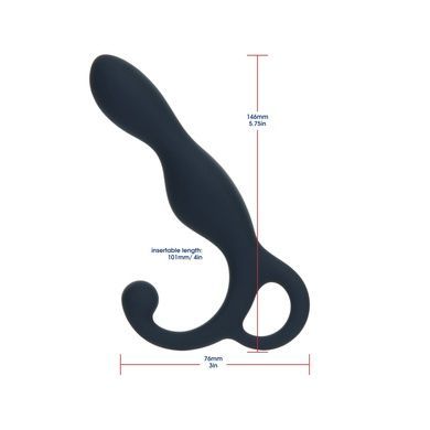 Масажер простати Lux Active &ndash; LX1 &ndash; Anal Trainer 5.75" &ndash; Dark Blue SO6837 фото
