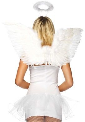 Leg Avenue Angel Accessory Kit White SO7945 фото