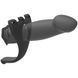 Страпон унисекс Doc Johnson Body Extensions &ndash; Be Risque, вибрация, пульт управления, полая насадка SO6061 фото 3