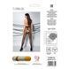 Колготки с открытым доступом, контрастная двойная резинка TIOPEN 015 black 3/4 (20 den) &mdash; Passion SO5828 фото 6