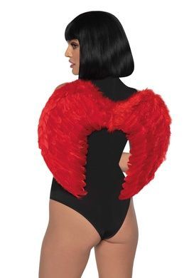 Leg Avenue Marabou feather devil wings Red SO7946 фото