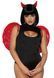 Leg Avenue Marabou feather devil wings Red SO7946 фото 4