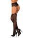 Эротические колготки-бодистокинг Obsessive Garter stockings S821 S/M/L, имитация чулок и пояса для ч SO8162 фото 2