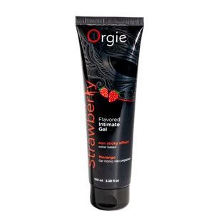 Лубрикант на водной основе Orgie Lube Tube Strawberry, 100 мл, со вкусом и ароматом клубники SX1525 фото