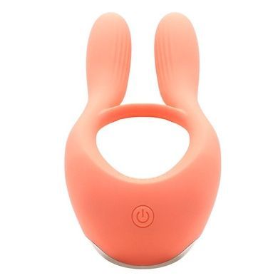 Вибратор для пар KisToy Martin Orange, два мотора, крепление на член, диаметр 32мм SO3766 фото