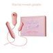 Набор 3в1 Zalo &mdash; UNICORN Set Pink, виброяйцо, пульсатор, вакуумный стимулятор SO6687 фото 3