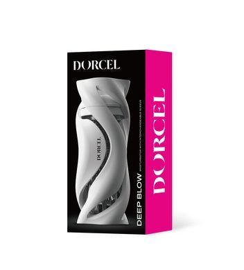 Мастурбатор Dorcel DEEP BLOW WHITE, подвійне використання SO7377 фото