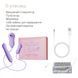Набор 3в1 Zalo &mdash; UNICORN Set Violet, виброяйцо, пульсатор, вакуумный стимулятор SO6688 фото 7