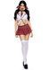 Leg Avenue Miss Prep School S/M Red SO7997 фото 2