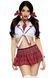 Leg Avenue Miss Prep School S/M Red SO7997 фото 1