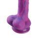 Фаллоимитатор 8.2&Prime; с вибрацией для секс-машин Hismith Purple Silicone Dildo with Vibe, KlicLok SO6212 фото 5