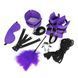 Набор БДСМ Art of Sex - Soft Touch BDSM Set, 9 предметов, Фиолетовый SO6600 фото 2