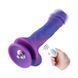 Фаллоимитатор 8.2&Prime; с вибрацией для секс-машин Hismith Purple Silicone Dildo with Vibe, KlicLok SO6212 фото 1