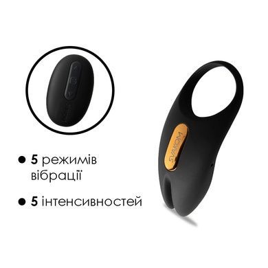 Ерекційне віброкільце Svakom Winni 2, керування зі смартфона, пульт ДК SO6372 фото