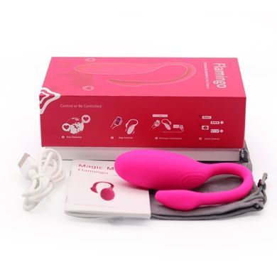 Смарт-віброяйце Magic Motion Flamingo зі стимулятором клітора, 3 види вправ Кегеля SO2686 фото