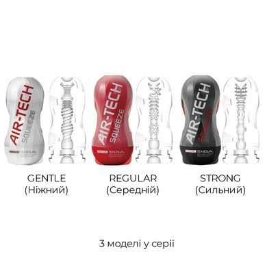 Мастурбатор Tenga Air-Tech Squeeze Gentle, стисливий корпус, щільніший вхід SO3372 фото