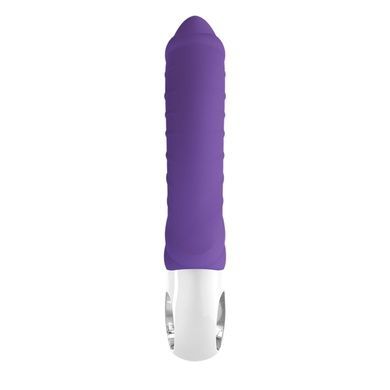 Вібратор для точки G Fun Factory TIGER violet, ребристий, підходить для анальної стимуляції SX0940 фото