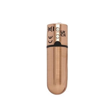 Вибропуля PowerBullet First-Class Bullet 2.5&Prime; with Key Chain Pouch, Rose Gold, 9 режимов вибрации SO6847 фото