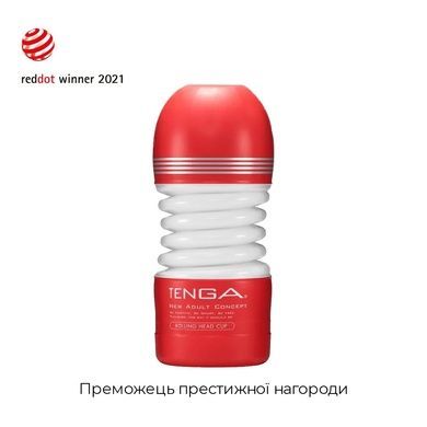 Мастурбатор Tenga Rolling Head Cup з інтенсивною стимуляцією головки NEW SO4547 фото