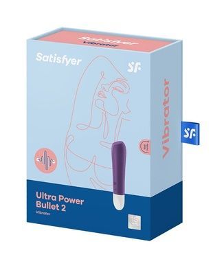 Вибропуля перезаряжаемая Ultra Power Bullet 2 Violet SO5424 фото