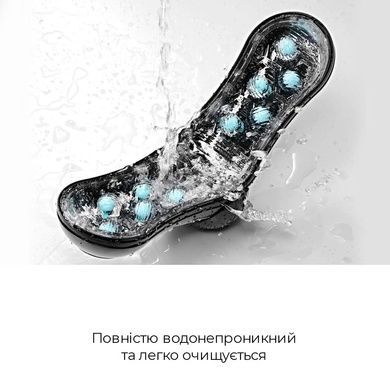 Мастурбатор Tenga FLIP ORB STRONG &mdash; Blue Rush, з можливістю зміни тиску та стимулювальними кульками SO3322 фото