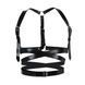 Шкіряна портупея Art of Sex - Melani Leather harness, Чорна L-2XL SO8299 фото 1