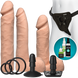 Набір для страпона Doc Johnson Vac-U-Lock Dual Density Experienced Set, діаметр 2&times;7см, 7,7см SO1990 фото 1