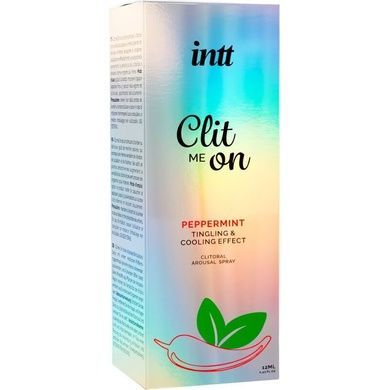 Збуджувальний спрей для клітора Intt Clit Me On Peppermint Tingling & Cooling Effect 12 мл SO8392 фото