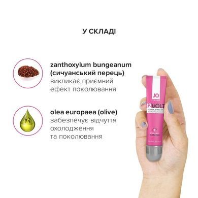 Возбуждающий гель для клитора System JO 12VOLT (10 мл) с эффектом пульсации и разогрева SO2096 фото