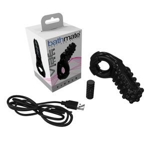 Эрекционное виброкольцо Bathmate Vibe Ring Tickle со большим стимулятором клитора или яичек SO2444 фото