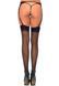 Leg Avenue Sheer backseam stockings OS Black SO7911 фото 1