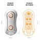 Мастурбатор Tenga FLIP ORB &mdash; Orange Crash, з можливістю зміни тиску та стимулювальними кульками всер SO3049 фото 2