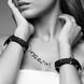 Наручники из экокожи Bijoux Indiscrets Maze &ndash; Thin Handcuffs Black SO5912 фото 2