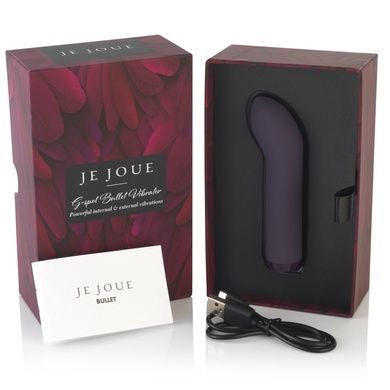 Преміум вібратор Je Joue - G-Spot Bullet Vibrator Purple з глибокою вібрацією SO3041 фото
