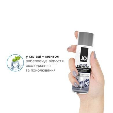 Охолоджувальний лубрикант на силіконовій основі System JO PREMIUM &mdash; COOLING (60 мл) SO1793 фото