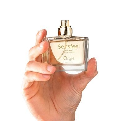 Мужские духи с феромонами Orgie &ndash; Sensfeel for Man (50 мл), цитрусово-древесный аромат SX1539 фото