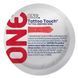 Презерватив ONE Tattoo Touch Red, 1шт, червоний, з рельєфом у вигляді татуювання SX0756 фото 1